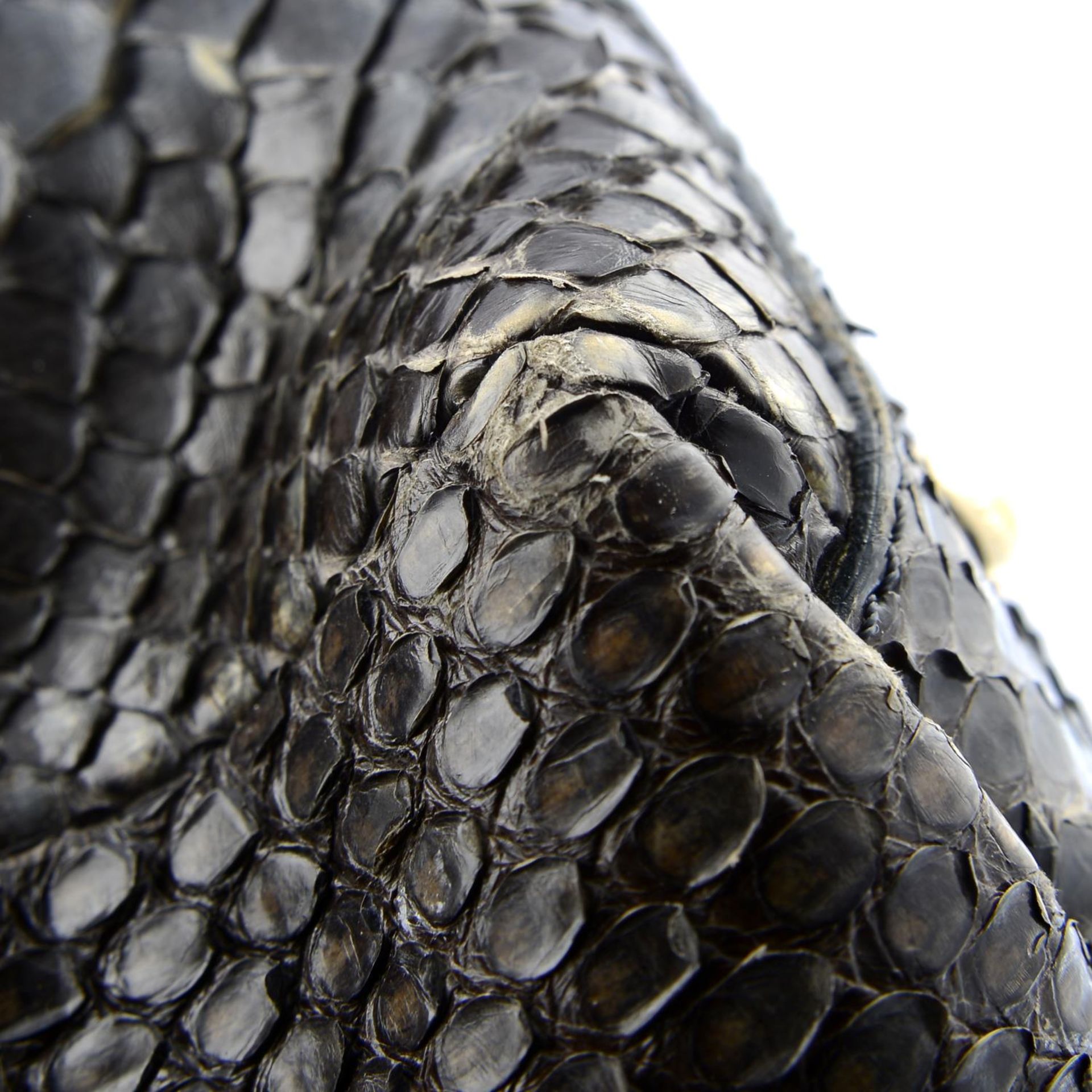 ARMANI - a python skin hobo handbag. - Bild 6 aus 7