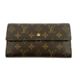 LOUIS VUITTON - a Monogram Porte Tresor International wallet.