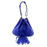 MARNI - a leather drawstring tassel handbag.