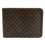 LOUIS VUITTON - a Monogram document case.