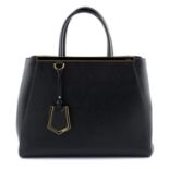 FENDI - a leather 2Jours handbag.