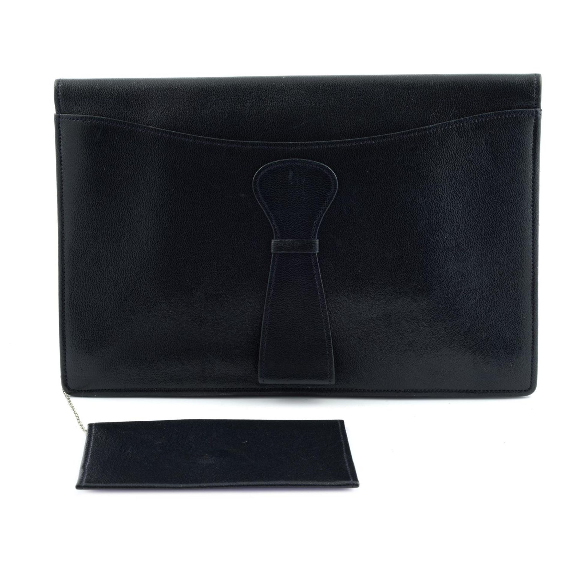 ASPREY - a vintage leather clutch. - Bild 2 aus 3