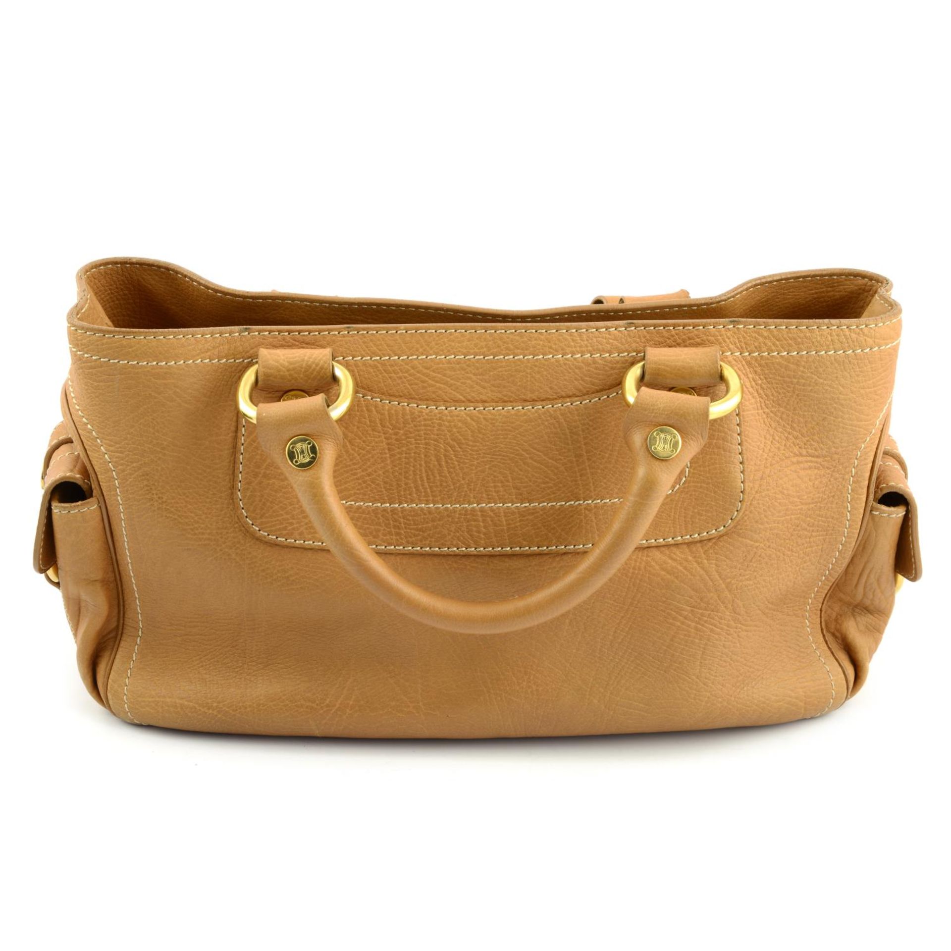 CÉLINE - a caramel Boogie Front Pocket handbag. - Bild 2 aus 6