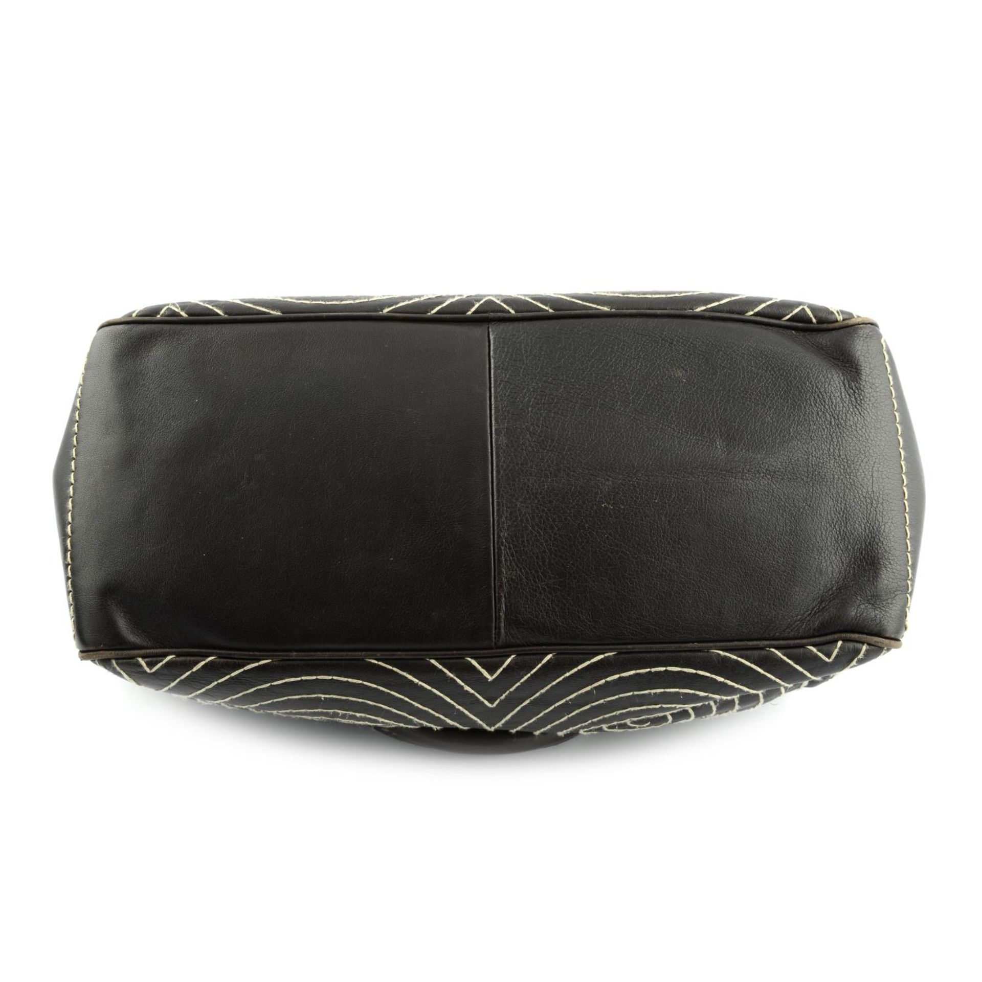 CÉLINE - a leather Boogie handbag. - Bild 4 aus 5