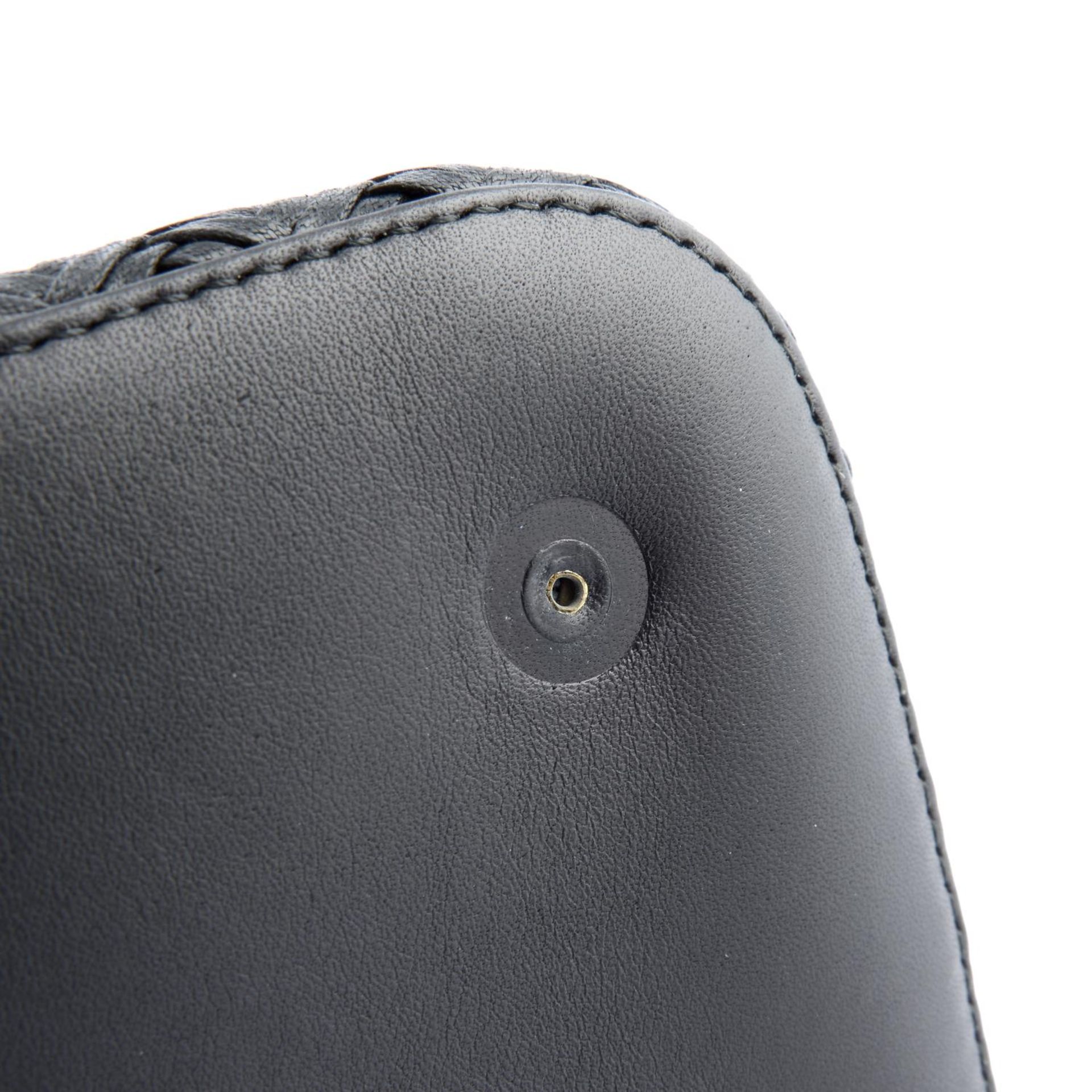 BULGARI - a woven leather Isabella Rossellini handbag. - Image 5 of 5