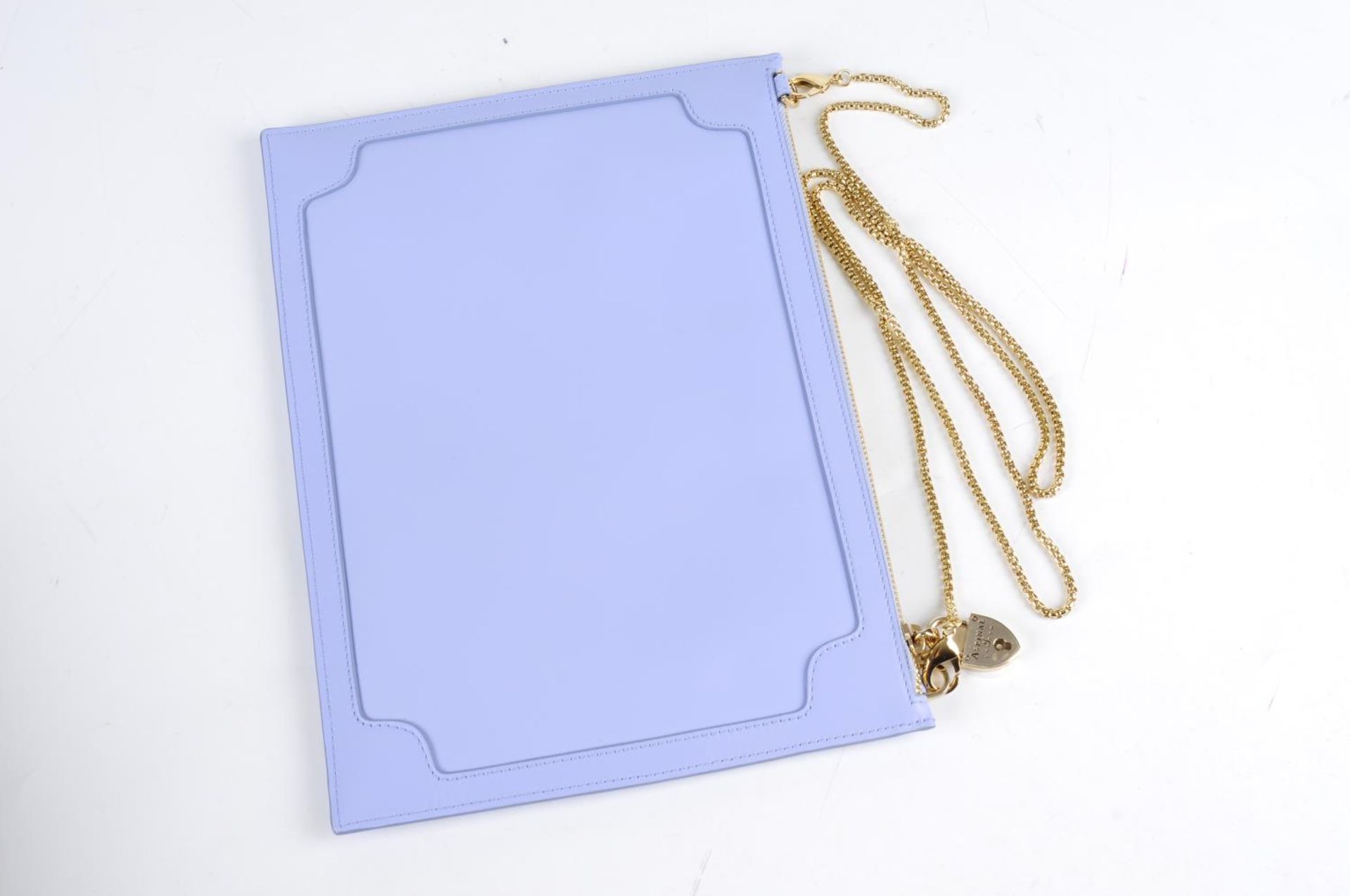 ASPINAL OF LONDON - a Misty Blue Blossom Soho clutch. - Bild 2 aus 3