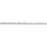 An 18ct gold brilliant-cut diamond line bracelet.