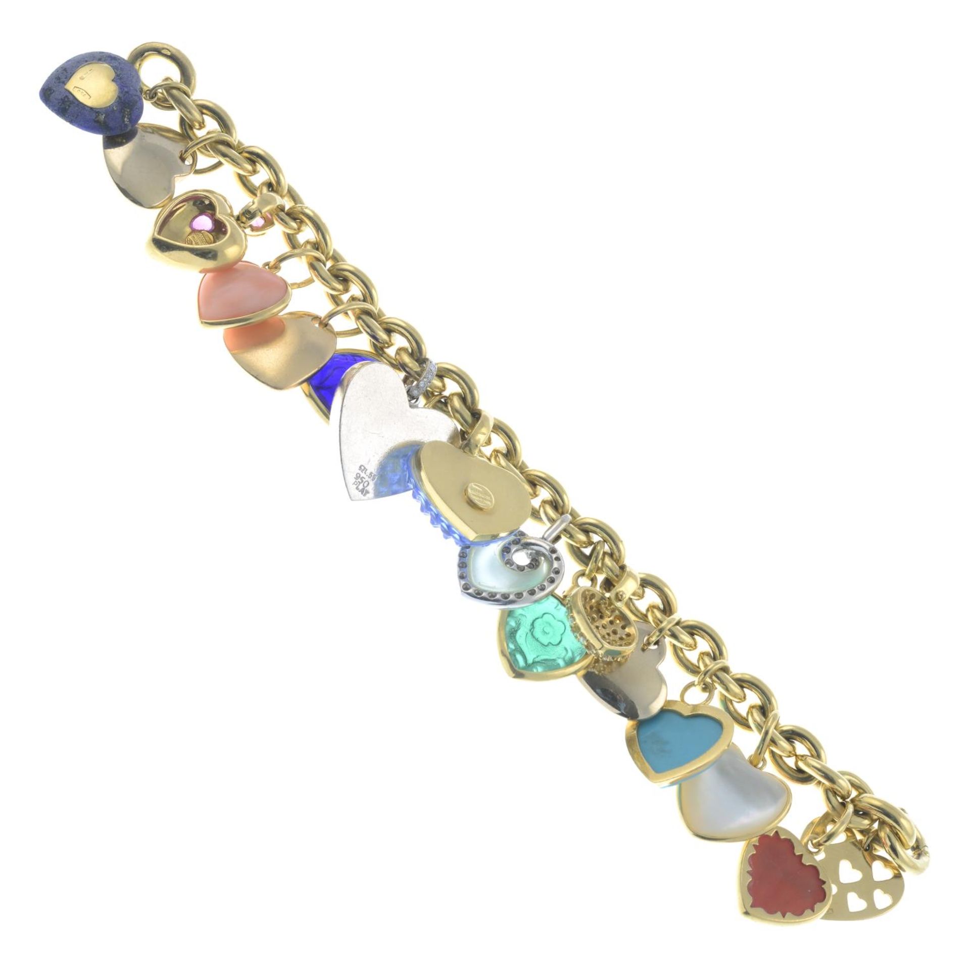 A charm bracelet, - Image 3 of 3