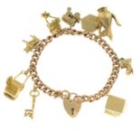 A charm bracelet,