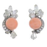 A pair of coral,