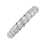 A circular-cut diamond eternity ring.Estimated total diamond weight 0.45ct,