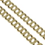 A circular-link chain.Length 43.7cms.