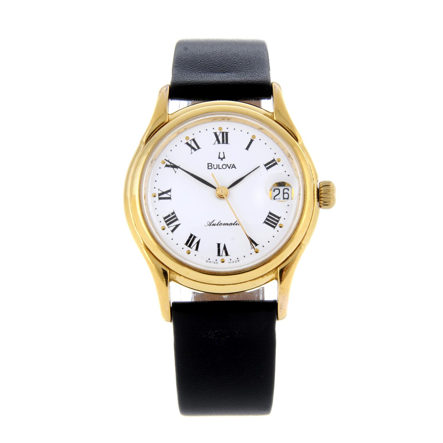 BULOVA - a gentleman's wrist watch.