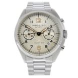 HAMILTON - a gentleman's Khaki Aviation Pilot Pioneer chronograph bracelet watch.