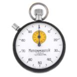 MOTIONMASTER - a open face stopwatch.