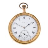 An open face pocket watch by Waltham.