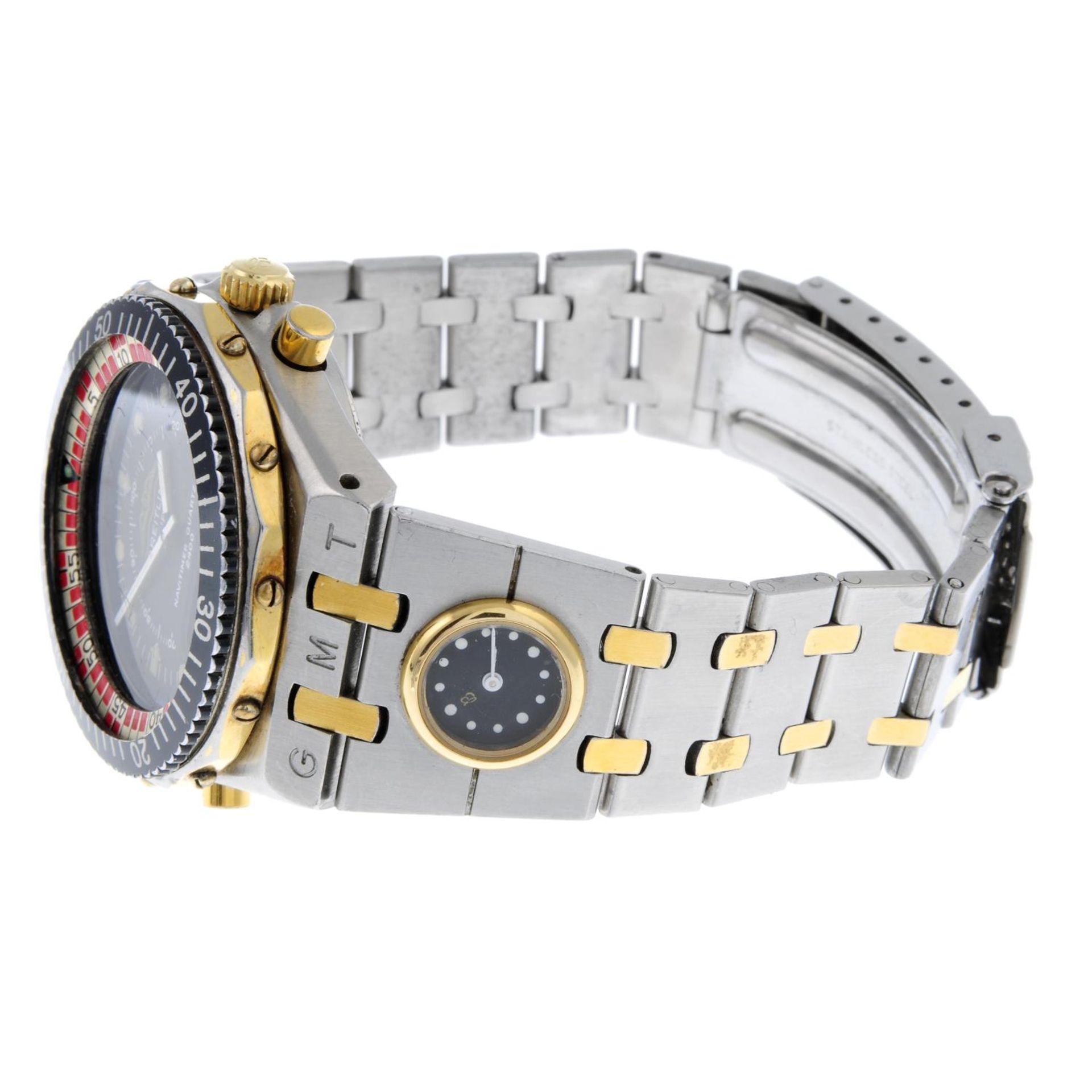 BREITLING - a gentleman's Cosmos (Navitimer 2400) bracelet watch. - Image 5 of 5
