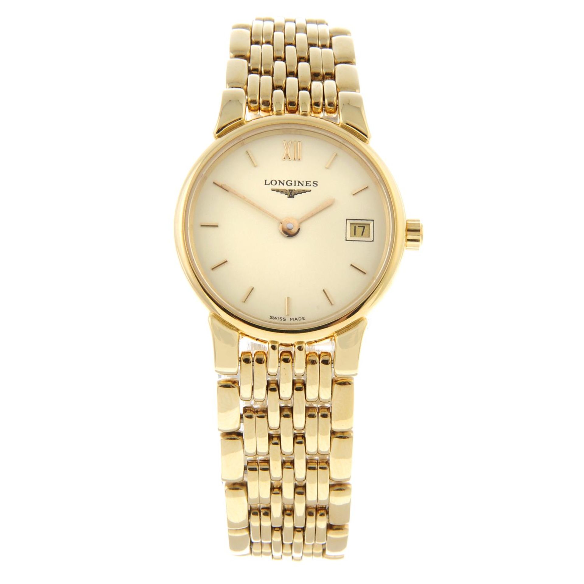 LONGINES - a lady's Les Grandes Classiques bracelet watch.