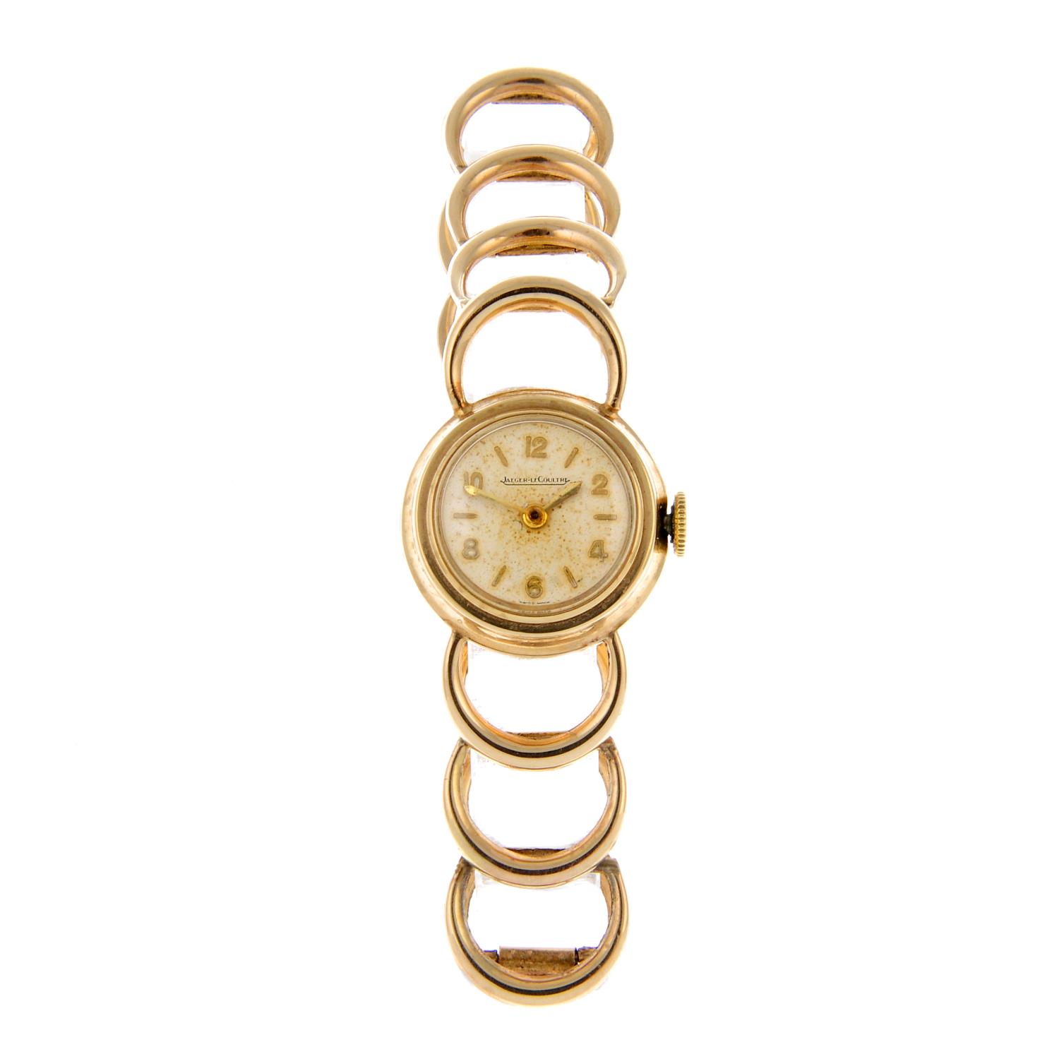 JAEGER-LECOULTRE - a lady's bracelet watch.