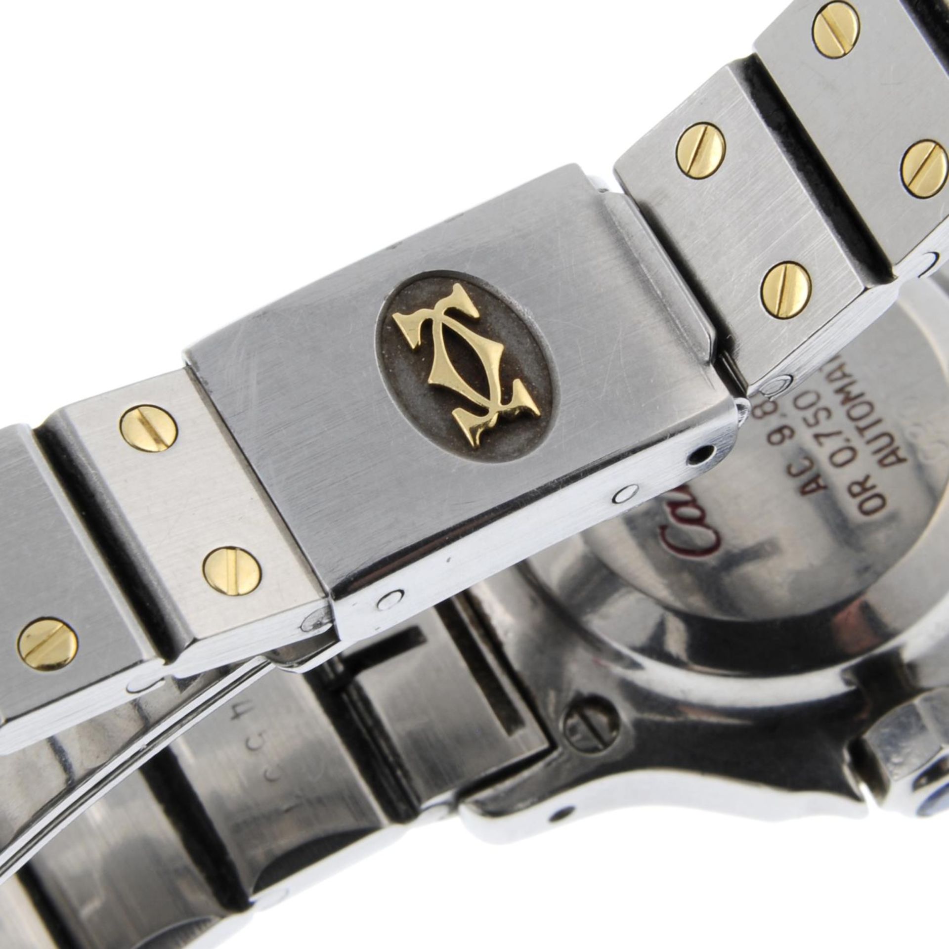 CARTIER - a lady's Santos Ronde bracelet watch. - Image 3 of 4