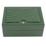 ROLEX - a complete watch box.