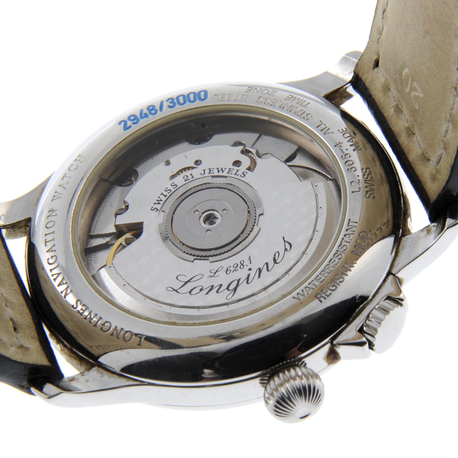 LONGINES - a limited edition gentleman's Navigation wrist watch. - Image 2 of 4