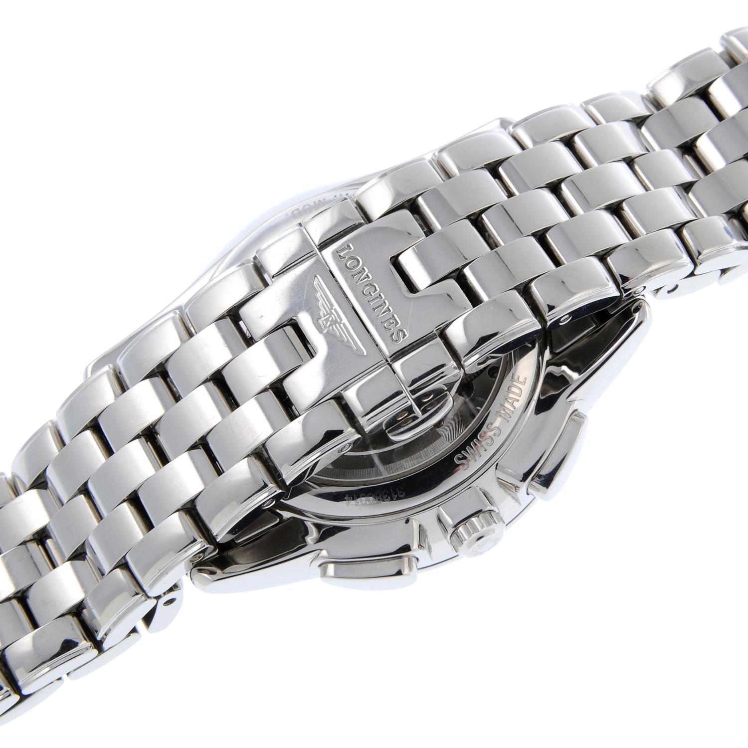 LONGINES - a gentleman's Flagship chronograph bracelet watch. - Image 2 of 4