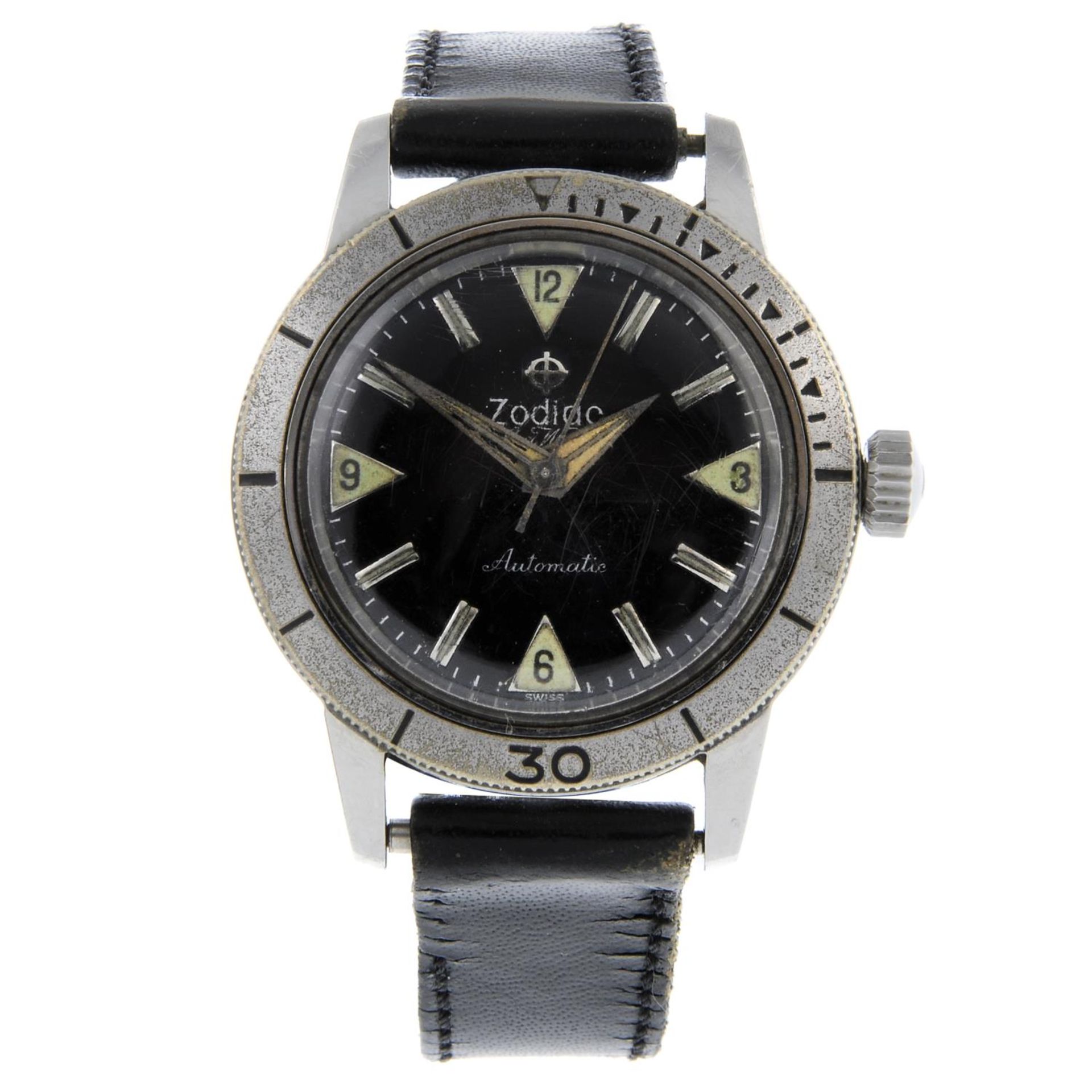 ZODIAC - a gentleman's Sea Wolf wrist watch.
