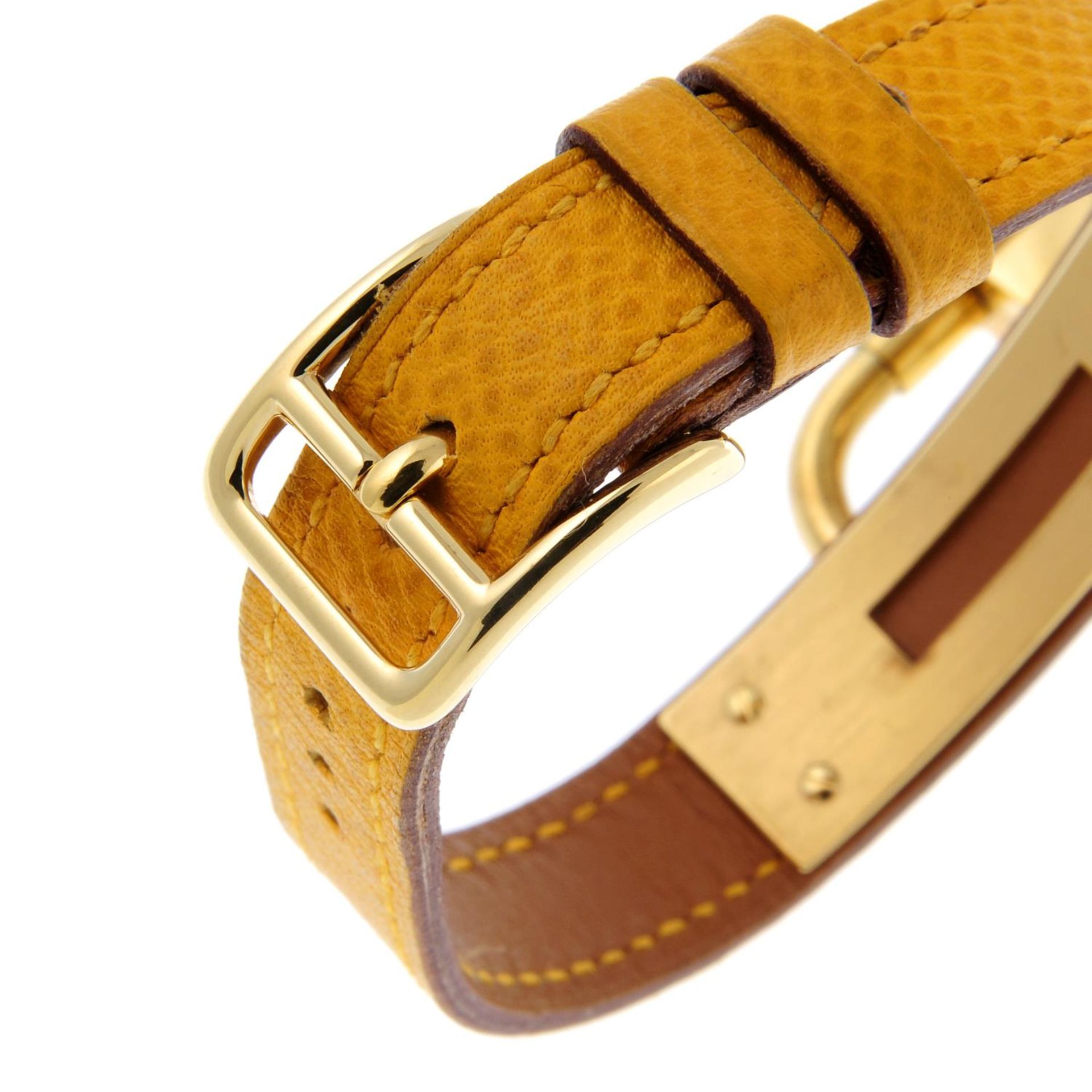 HERMÈS - a lady's Kelly wrist watch. - Image 2 of 4