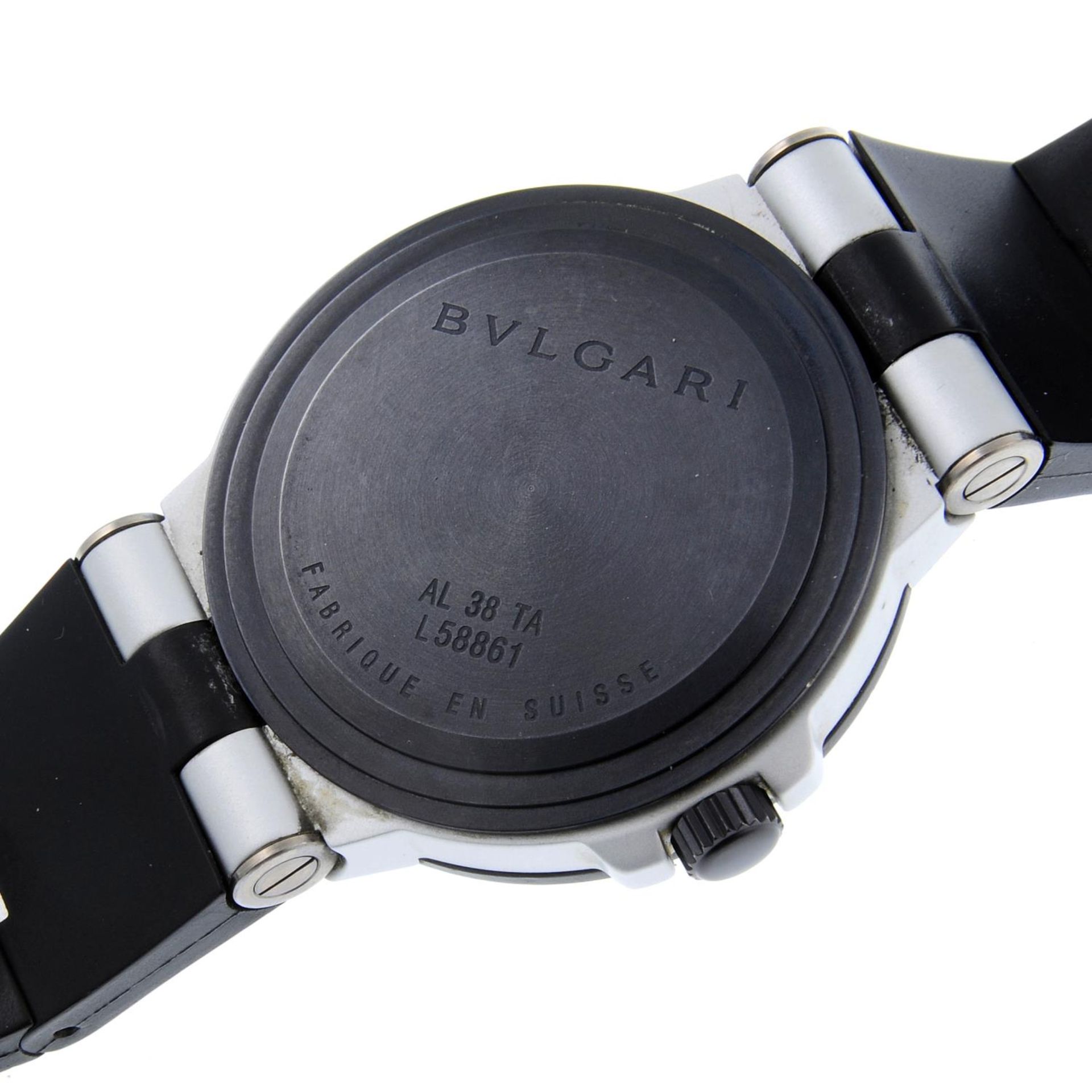 BULGARI - a gentleman's Diagono wrist watch. - Image 3 of 4