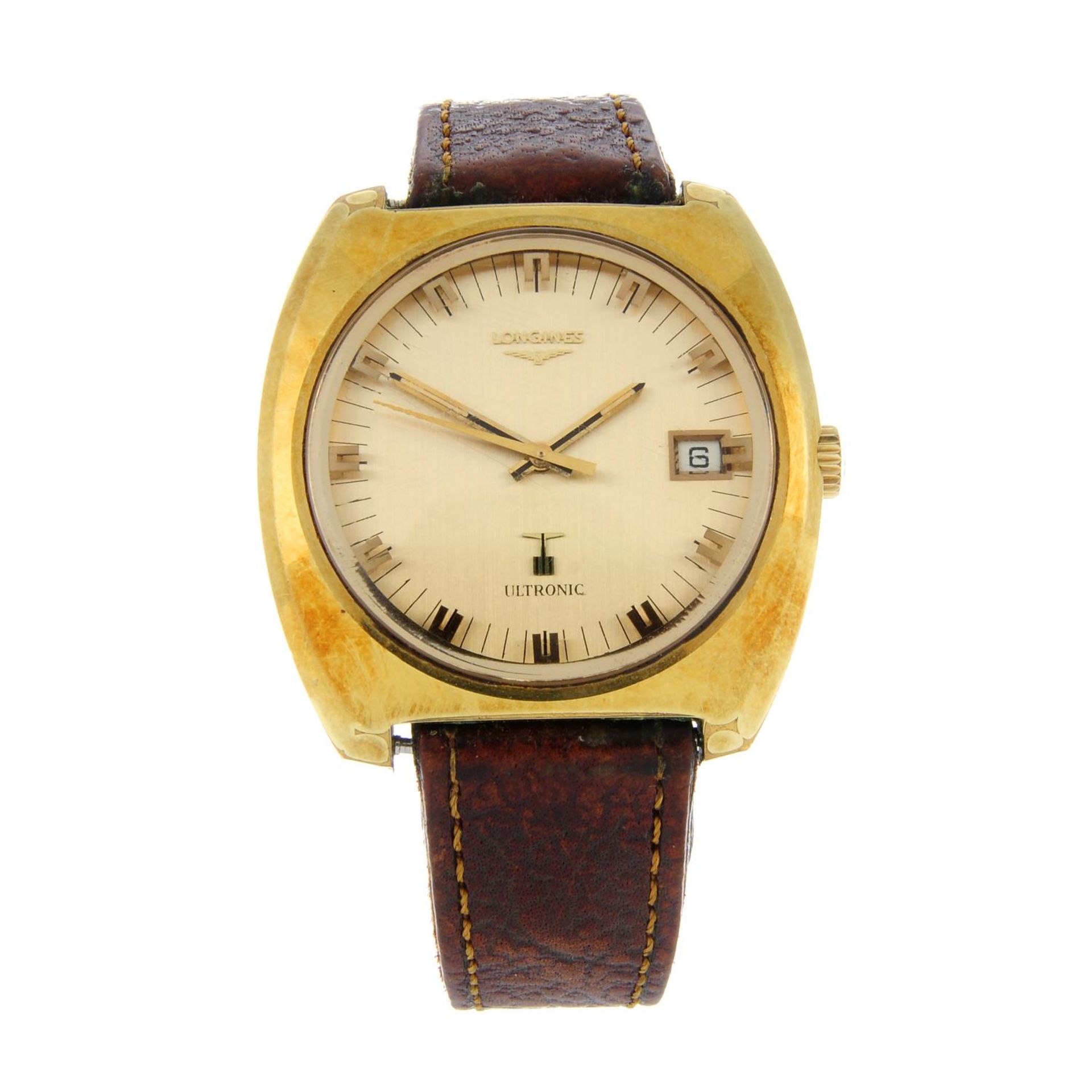 LONGINES - a gentleman's Ultronic wrist watch.