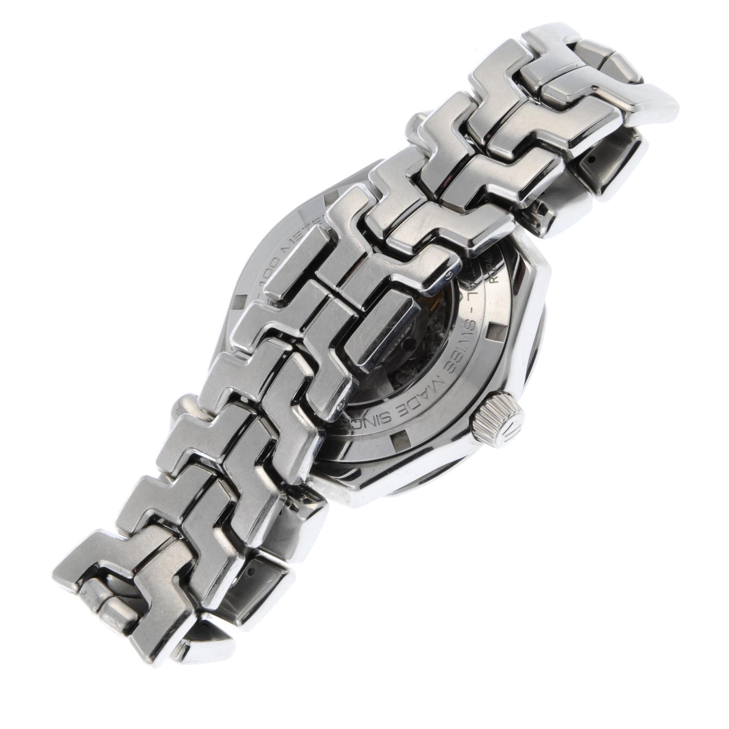 TAG HEUER - a gentleman's Link Calibre 5 bracelet watch. - Image 3 of 4