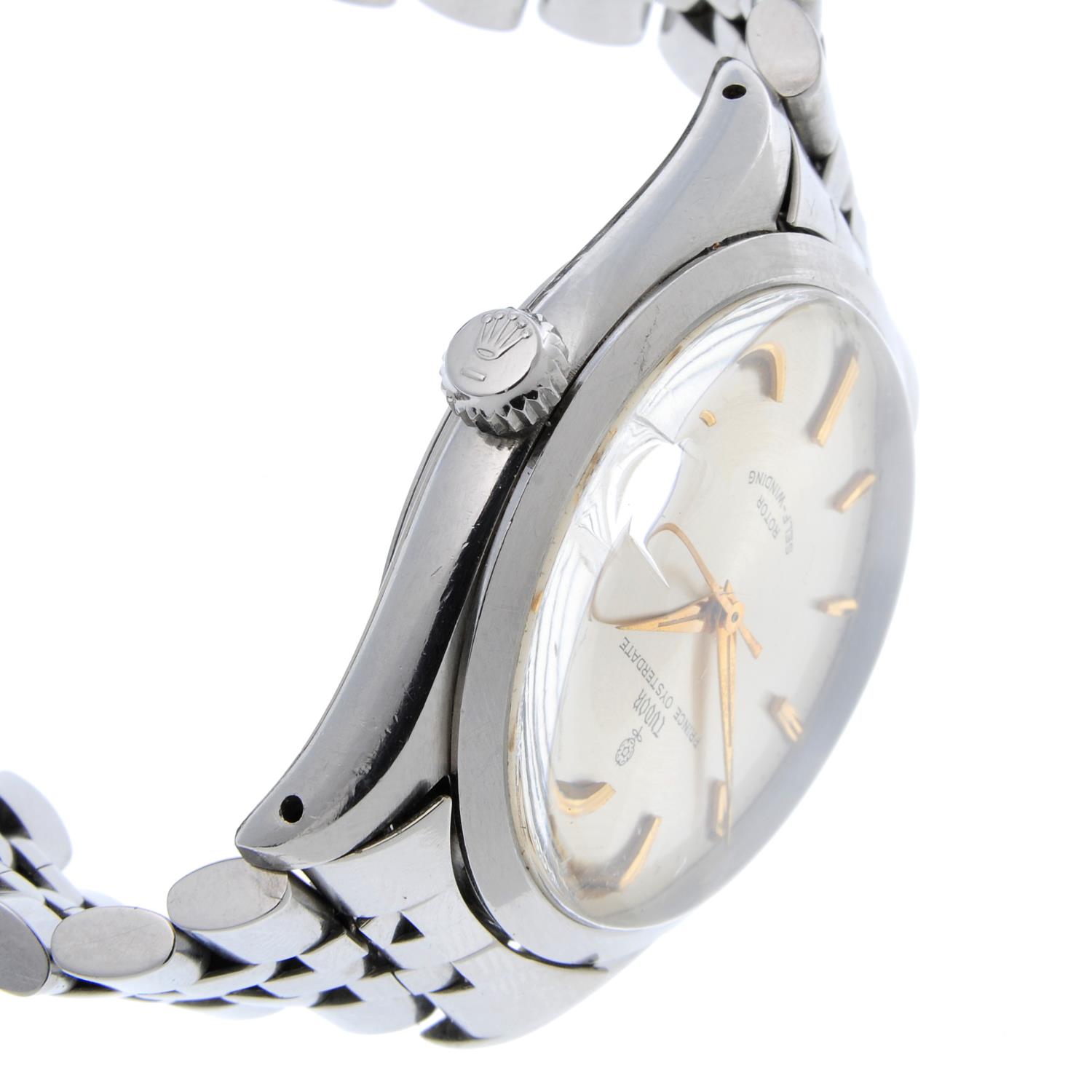 TUDOR - a gentleman's Prince Oysterdate bracelet watch. - Image 3 of 4