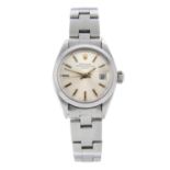 ROLEX - a lady's Oyster Perpetual Date bracelet watch.