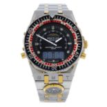 BREITLING - a gentleman's Cosmos (Navitimer 2400) bracelet watch.