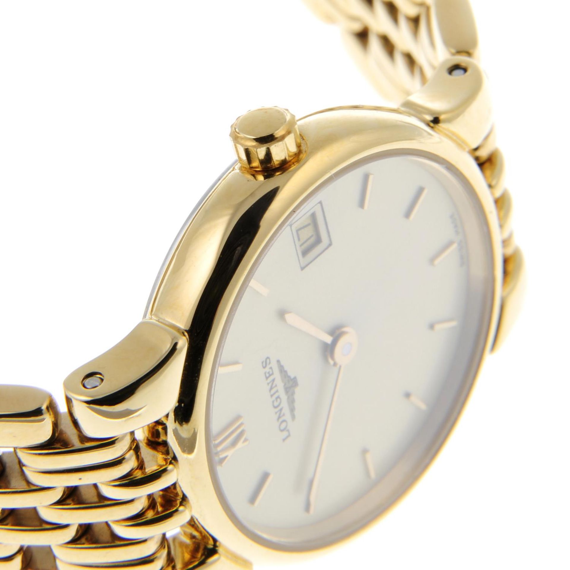 LONGINES - a lady's Les Grandes Classiques bracelet watch. - Image 4 of 5