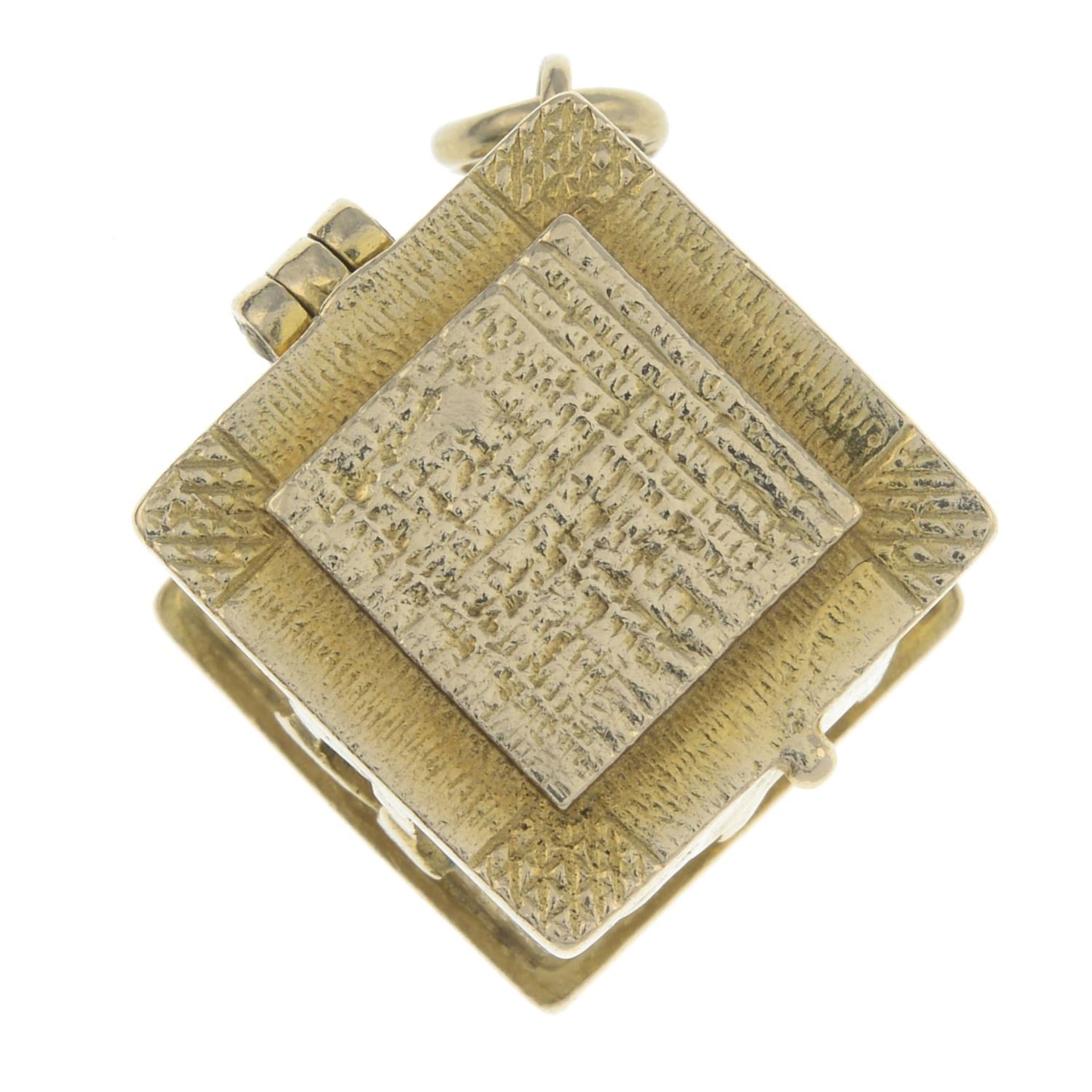A 9ct gold Jack-in-the-box charm, - Image 3 of 3