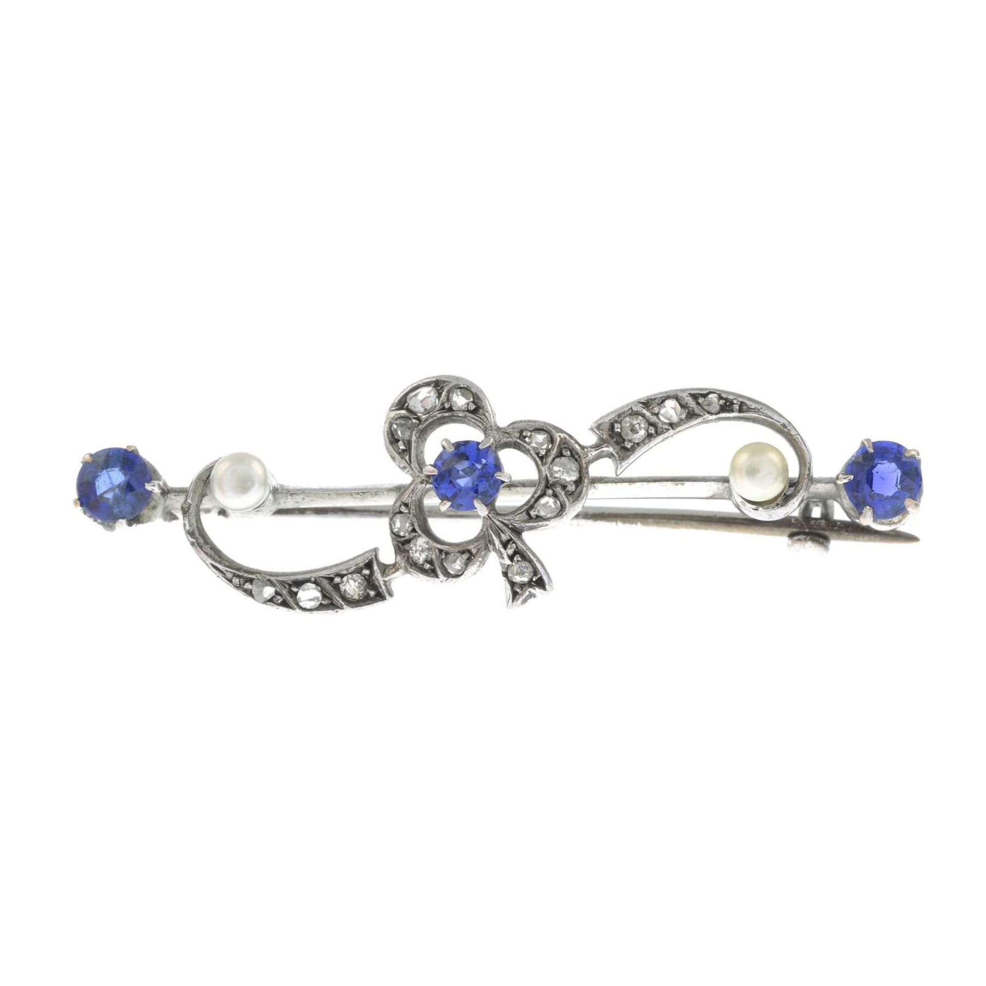 An early 20th century sapphire,