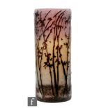 Unknown - A later 20th Century studio glass vase of sleeve form