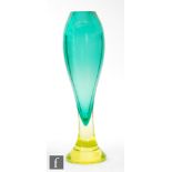 In the manner of Antonio da Ros - Cenedese - A post war Italian Murano sommerso glass vase with a