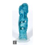 Colin Reid - A large later 20th Century contemporary studio glass sculpture in the form of a