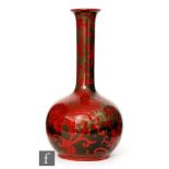 Hilda Beardmore - Bernard Moore - An early 20th Century vase decorated by with hand painted