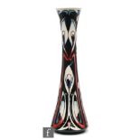 Rachel Bishop - Moorcroft Pottery - A Collectors Club Five Star vase decorated in the Bobbins