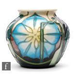 Emma Bossons - Moorcroft Pottery - A small Trial vase decorated in the Entwined pattern, impressed