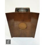 R.D Russell - A Murphy 146 floorstanding walnut veneered radio known as the 'Baffle Board', designed