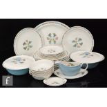 Wedgwood - A late 1950s to early 1960s part dinner service decorated in the Seander pattern,