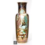 Daisy Makeig Jones - Wedgwood - A large 1920s Fairyland Lustre vase decorated in the Pillar pattern,