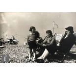 Humphrey Spender (1910-2005) - Women on the beach at Portsmouth, 1939, silver gelatin print, printed