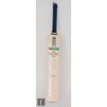 An N Power 2006 England vs Pakistan cricket bat signed in blue pen