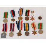 A First World War trio to L.Cpl J.Jones R. W. Fus with a Mercantile Marine War Medal, John Jones and